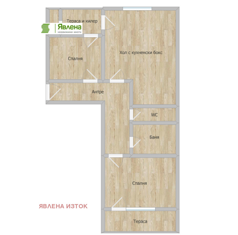 In vendita  2 camere da letto Sofia , g.gr.Iugen park , 99 mq | 80060334 - Immagine [12]