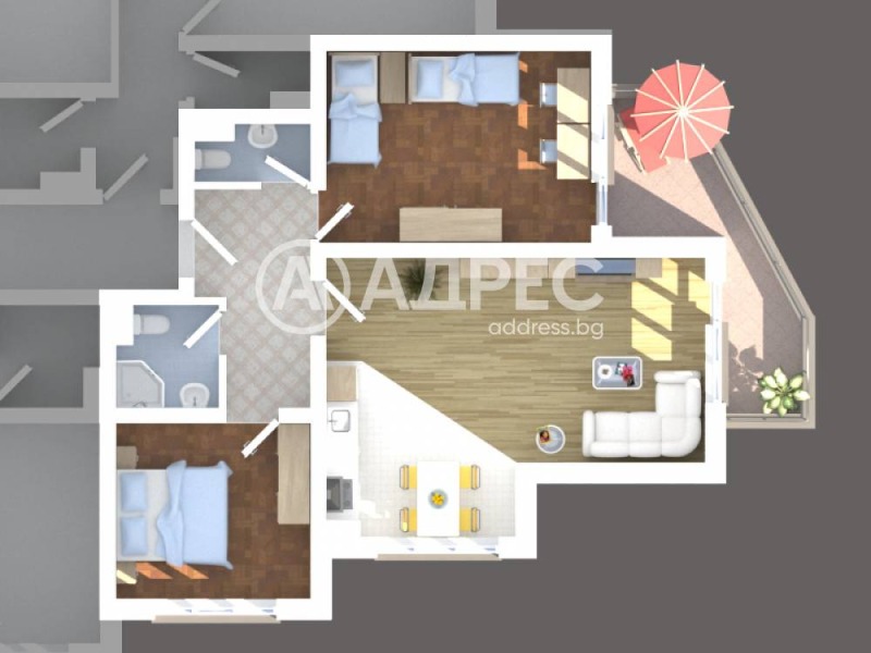 For Sale  2 bedroom Sofia , Ovcha kupel 2 , 104 sq.m | 92914616