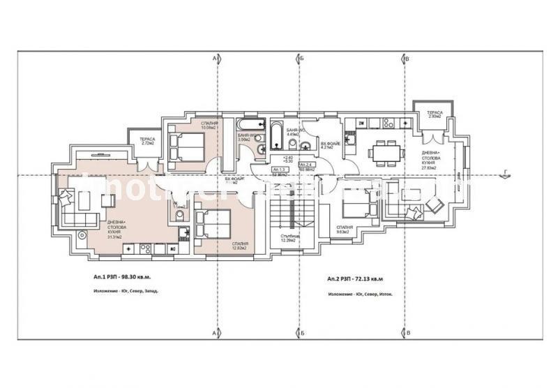 Te koop  2 slaapkamers Plovdiv , Kjutsjuk Parizj , 99 m² | 81584361 - afbeelding [2]