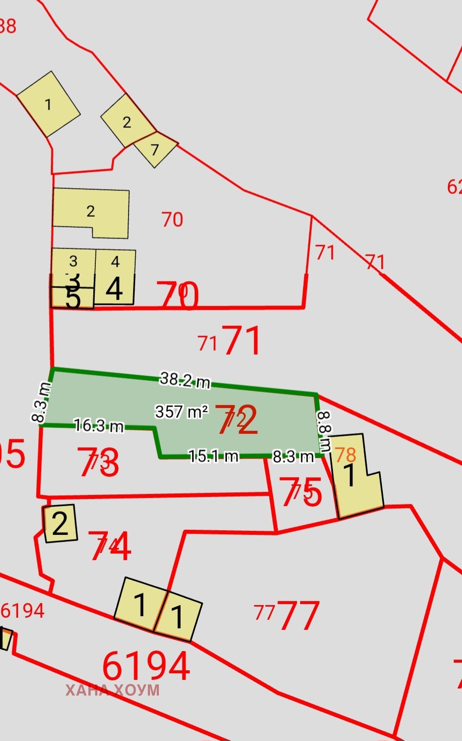 Продава ПАРЦЕЛ, с. Бели Осъм, област Ловеч, снимка 12 - Парцели - 54785481