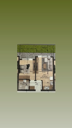 Продава 2-стаен област Пазарджик гр. Велинград - [1] 