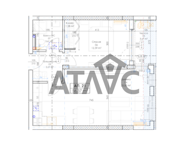 Продава 2-СТАЕН, гр. Пловдив, Беломорски, снимка 2 - Aпартаменти - 47267688