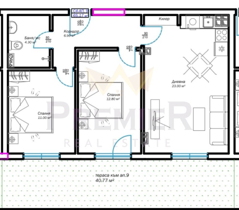 Продава 2-СТАЕН, гр. Варна, Възраждане 3, снимка 5 - Aпартаменти - 47705299