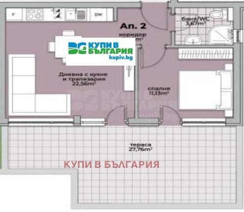 Продава 2-СТАЕН, гр. Варна, Бриз, снимка 8 - Aпартаменти - 48691604