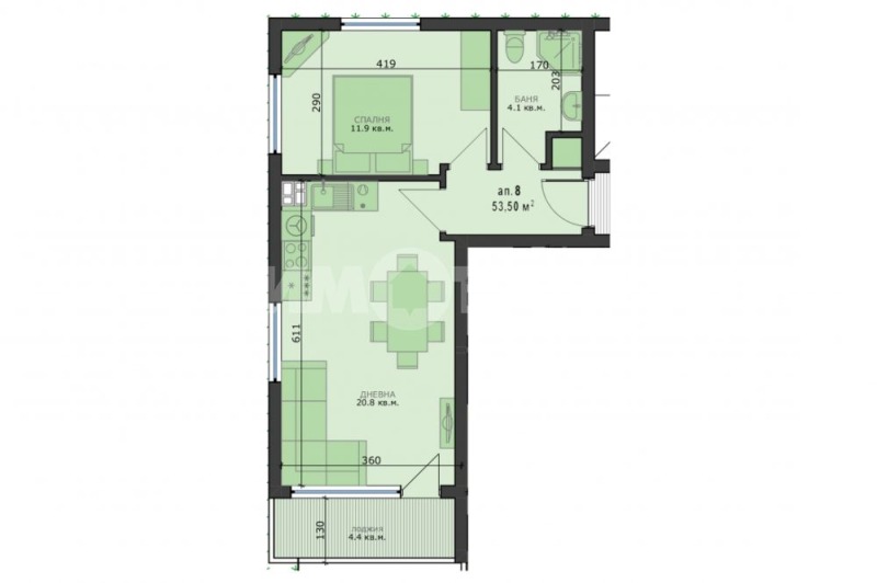 À vendre  1 chambre Varna , Vazrajdane 3 , 62 m² | 30560784