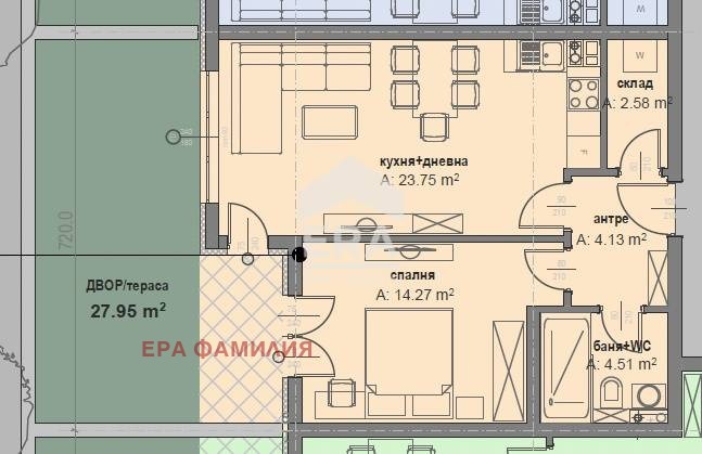 Продава 2-СТАЕН, гр. София, Малинова долина, снимка 2 - Апартаменти - 54190011