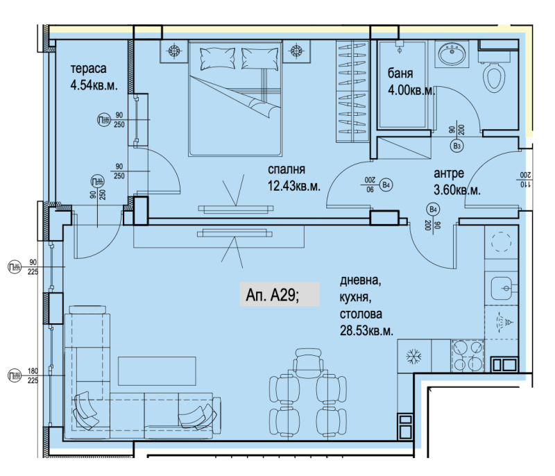 Продава 2-СТАЕН, гр. Пловдив, Кършияка, снимка 2 - Апартаменти - 53029978