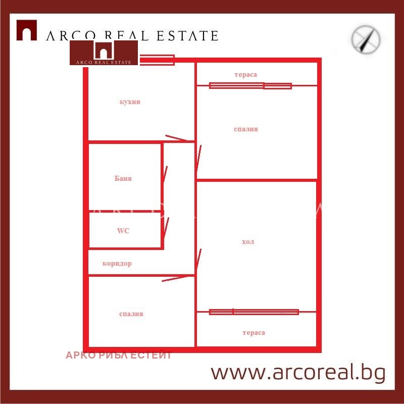 En venta  2 dormitorios región Sofia , Ijtiman , 75 metros cuadrados | 70501936 - imagen [2]