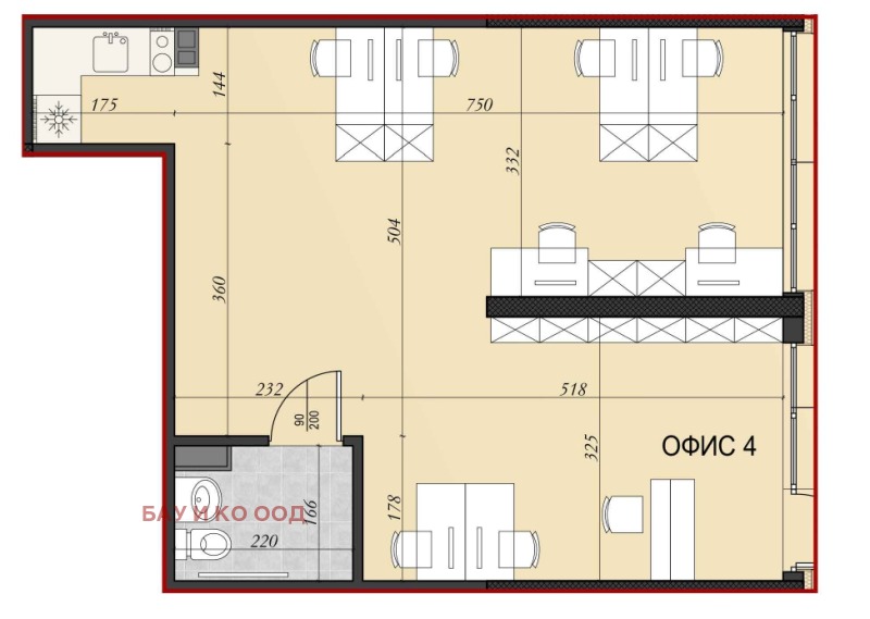 Продава ОФИС, гр. София, Кръстова вада