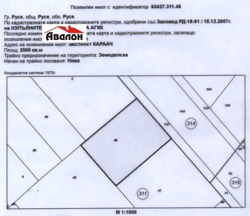 Продава ПАРЦЕЛ, гр. Русе, Дружба 3, снимка 1 - Парцели - 48600070