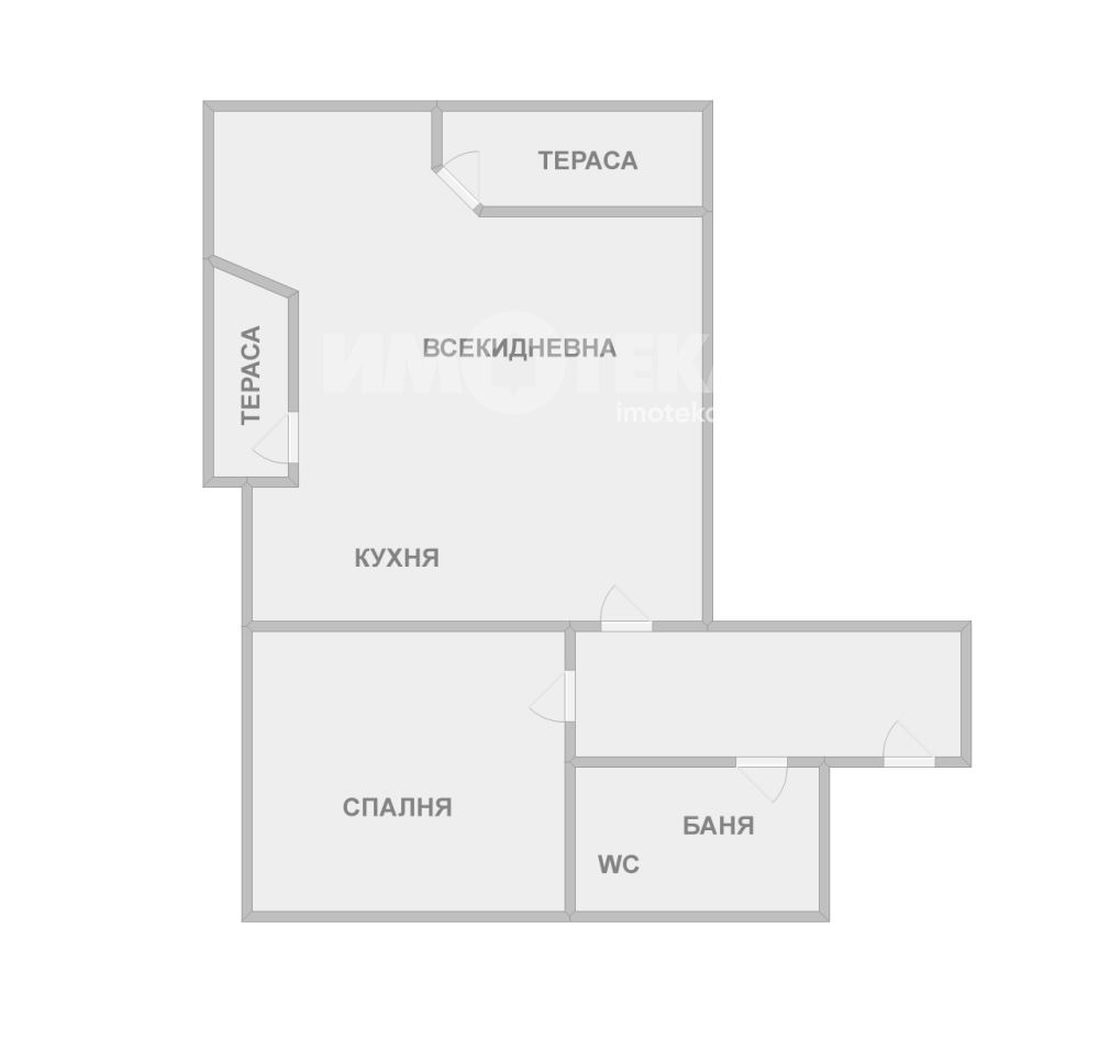 Продава 2-СТАЕН, гр. Варна, Колхозен пазар, снимка 4 - Апартаменти - 53656012
