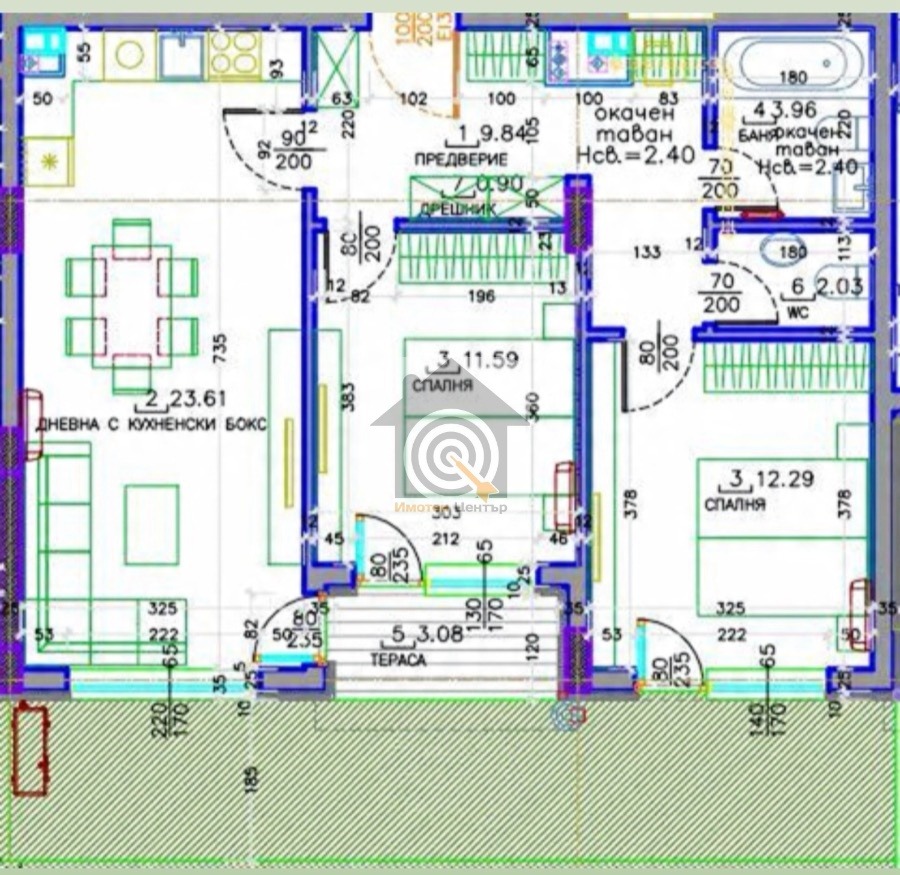 Продава 3-СТАЕН, гр. София, Малинова долина, снимка 5 - Апартаменти - 53248711