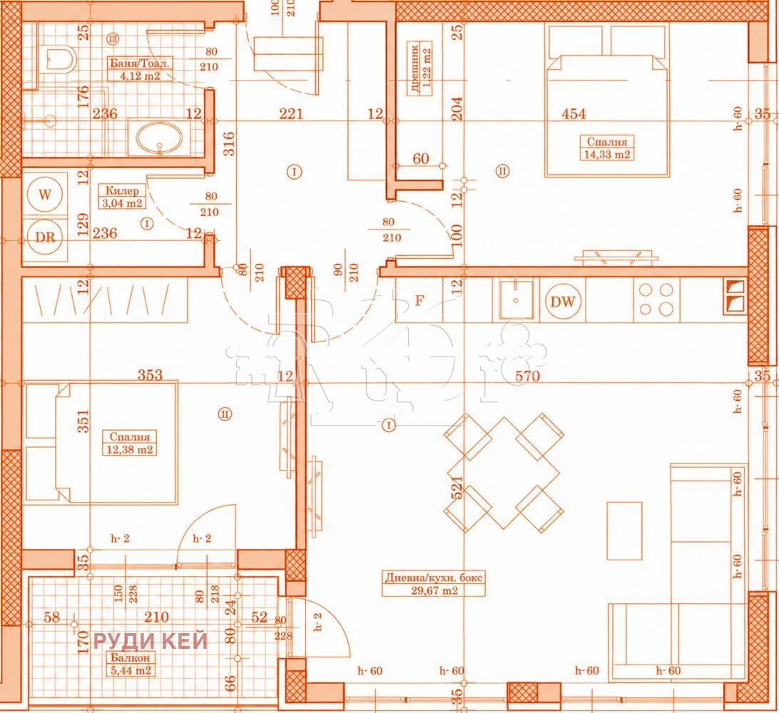 Продава 3-СТАЕН, гр. Варна, Кайсиева градина, снимка 10 - Апартаменти - 56160603