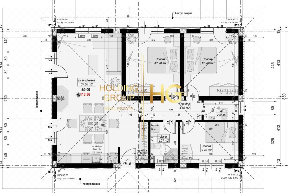 Продава КЪЩА, с. Баново, област Варна, снимка 3 - Къщи - 56209494