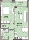 Продава  2-стаен град София , Надежда 2 , 72 кв.м | 98909982 - изображение [4]