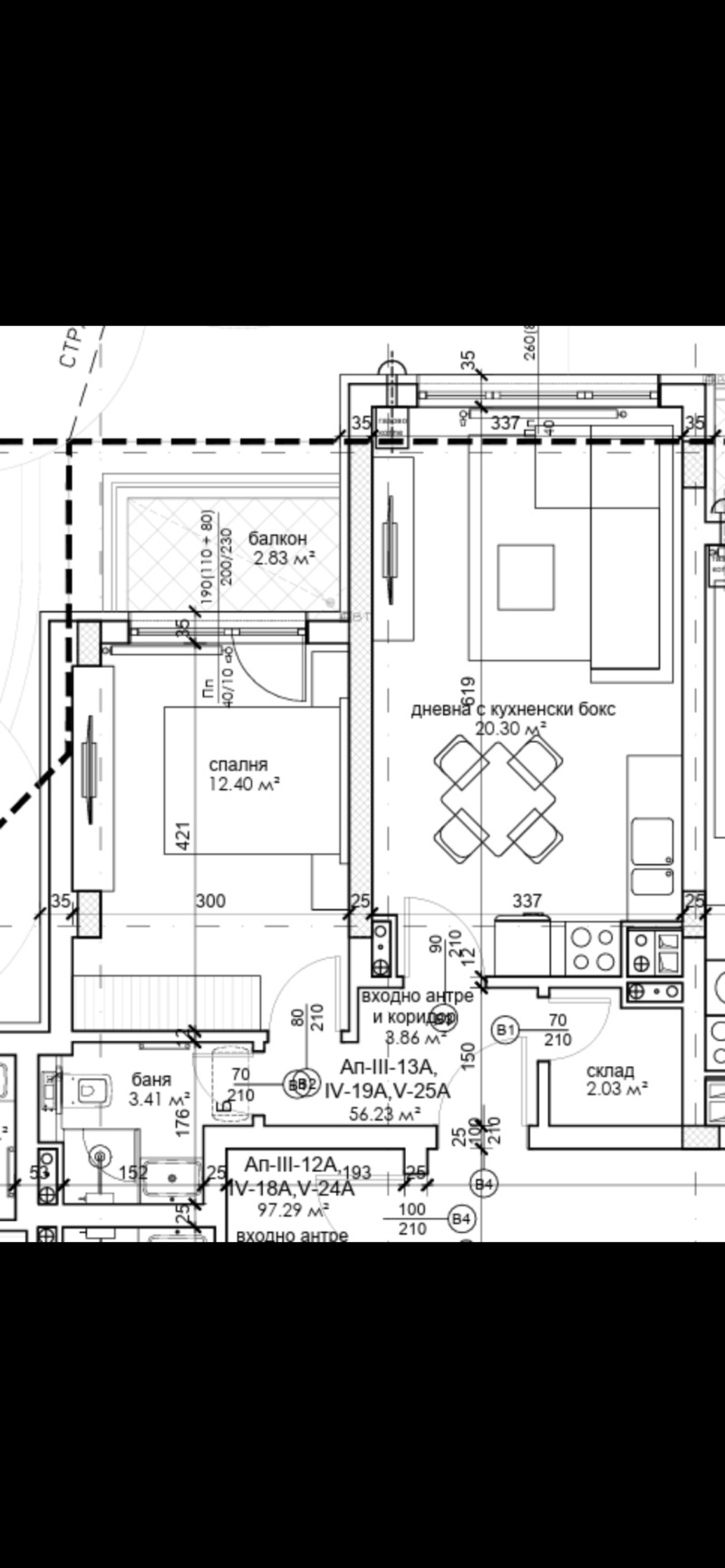 Na prodej  1 ložnice Sofia , Goce Delčev , 66 m2 | 23971139 - obraz [17]