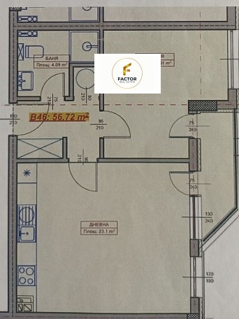 Продава 2-СТАЕН, гр. Варна, Възраждане 2