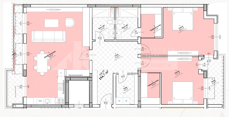 Na prodej  2 ložnice Plovdiv , Ostromila , 176 m2 | 61611079 - obraz [2]