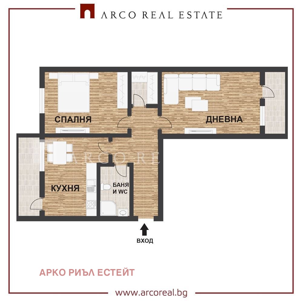 Продава 2-СТАЕН, гр. София, Люлин 3, снимка 2 - Апартаменти - 54023117