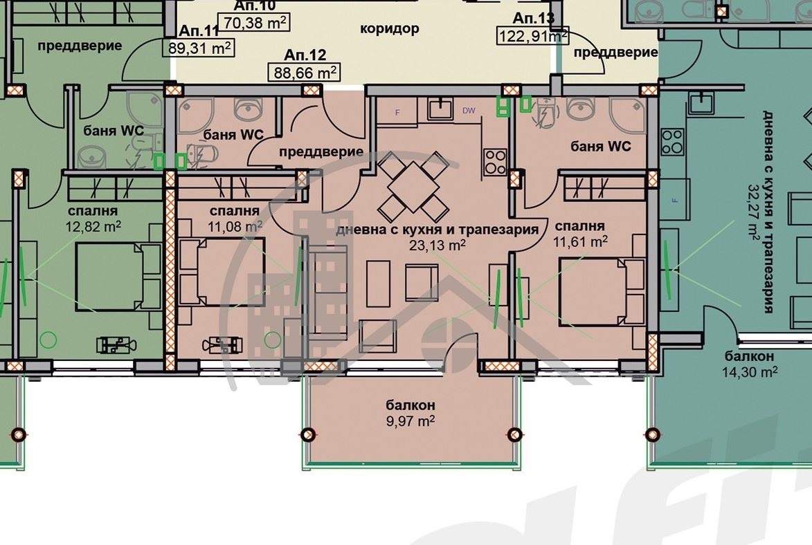Продава 3-СТАЕН, гр. Бяла, област Варна, снимка 3 - Апартаменти - 54043763