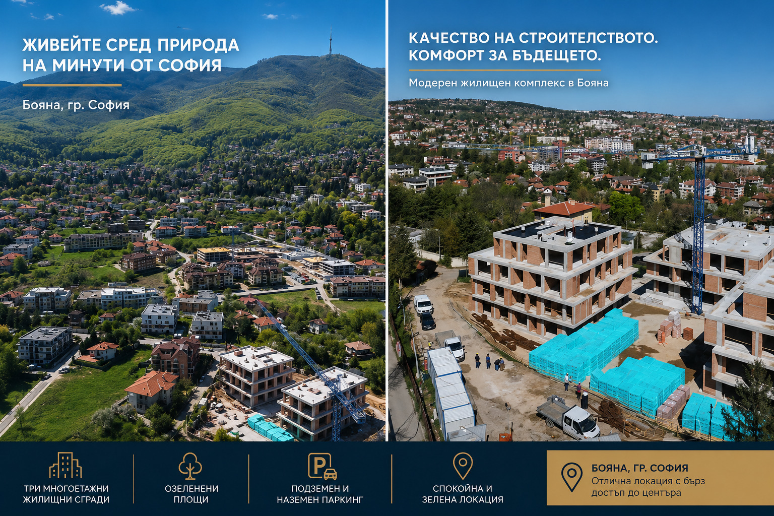 Продава 3-СТАЕН, гр. София, Бояна