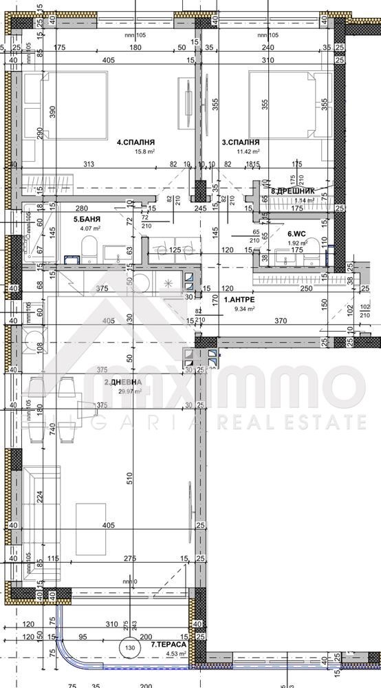 Продава 3-СТАЕН, гр. Варна, Виница, снимка 4 - Апартаменти - 52467346