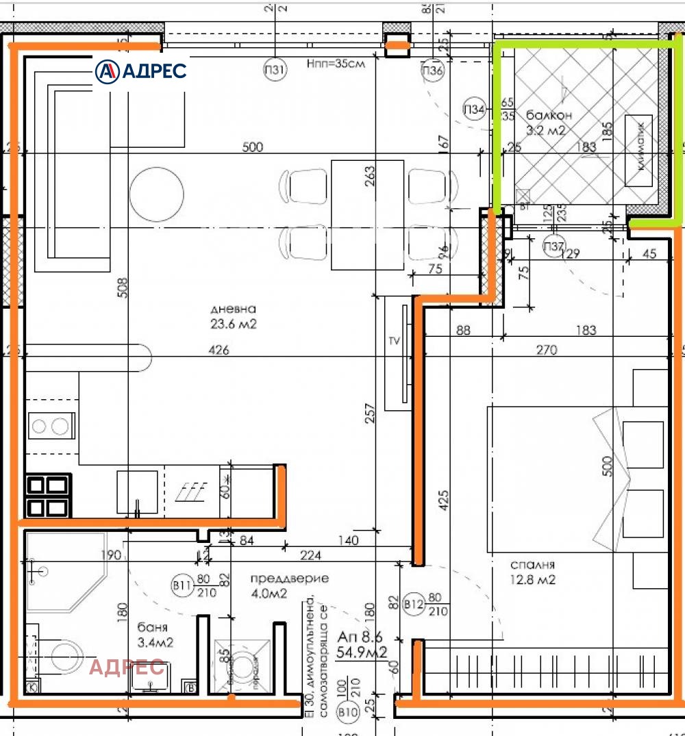 Продава 2-СТАЕН, гр. Варна, Кайсиева градина, снимка 4 - Апартаменти - 55400401