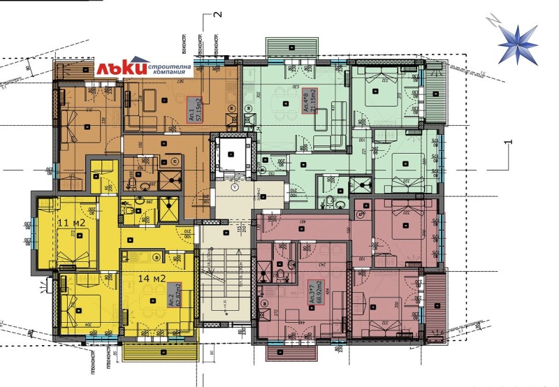 Продаја  1 спаваћа соба Варна , Виница , 64 м2 | 96253811 - слика [4]