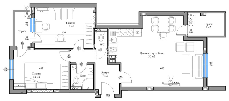 À venda  2 quartos Plovdiv , Vastanitcheski , 109 m² | 71249267 - imagem [4]