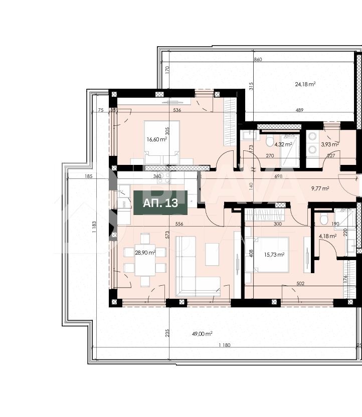 Продава 3-СТАЕН, гр. Пловдив, Отдих и култура, снимка 13 - Апартаменти - 52826928