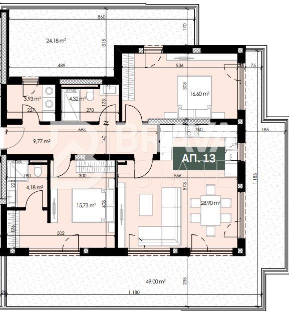 Продава 3-СТАЕН, гр. Пловдив, Отдих и култура, снимка 16 - Апартаменти - 52826928