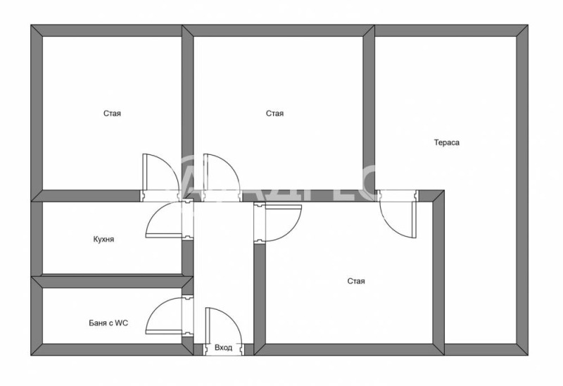 На продаж  Поверх будинку София , Банкя , 82 кв.м | 76609049 - зображення [3]