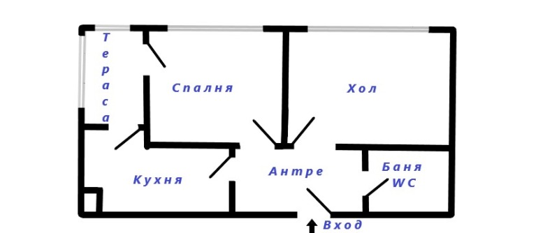 De vânzare  1 dormitor Burgas , Izgrev , 51 mp | 26048597