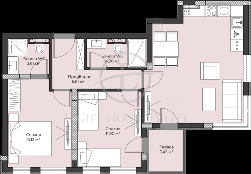 Продава 3-СТАЕН, гр. Пловдив, Христо Смирненски, снимка 5 - Aпартаменти - 47744493