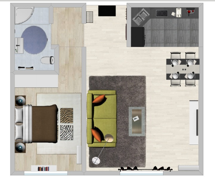 Na prodej  1 ložnice Plovdiv , Ostromila , 56 m2 | 63641080