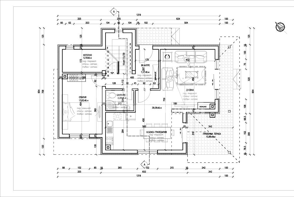 Продава КЪЩА, с. Гурмазово, област София област, снимка 4 - Къщи - 53204457