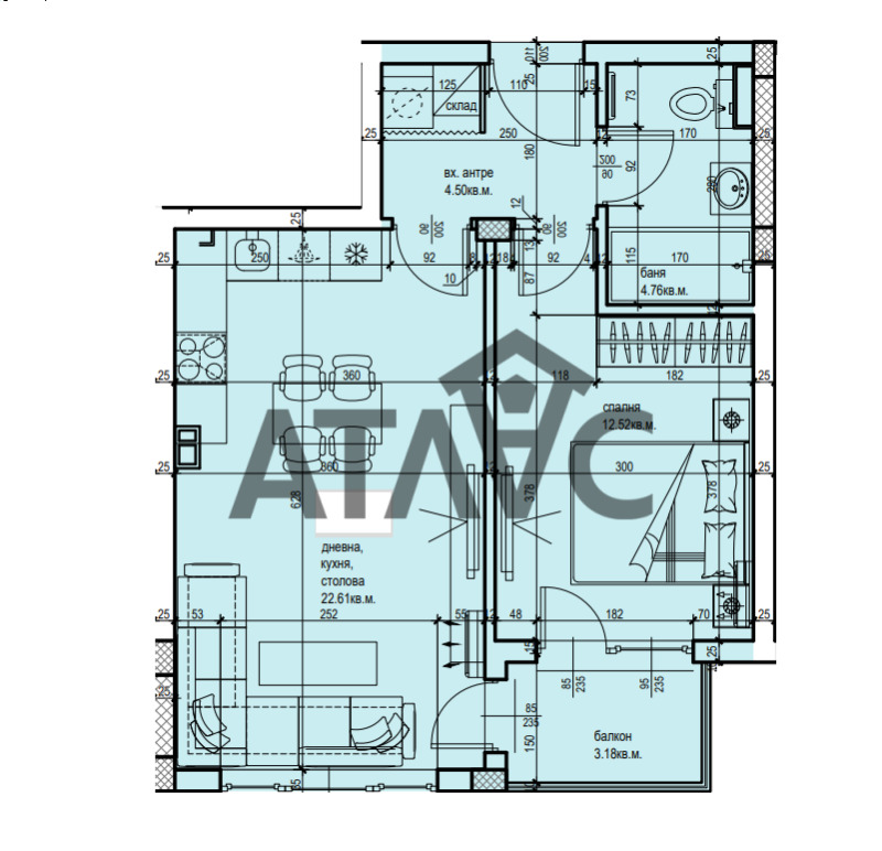 Продава  2-стаен град Пловдив , Остромила , 67 кв.м | 75143155 - изображение [2]