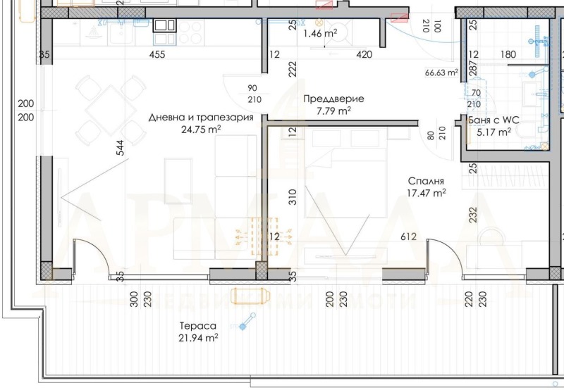 Продава 2-СТАЕН, гр. Пловдив, Христо Смирненски, снимка 1 - Aпартаменти - 48980666