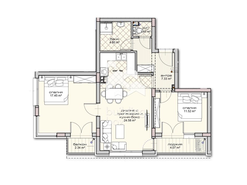 Продава 3-СТАЕН, гр. Варна, Владислав Варненчик 1, снимка 2 - Апартаменти - 53021911