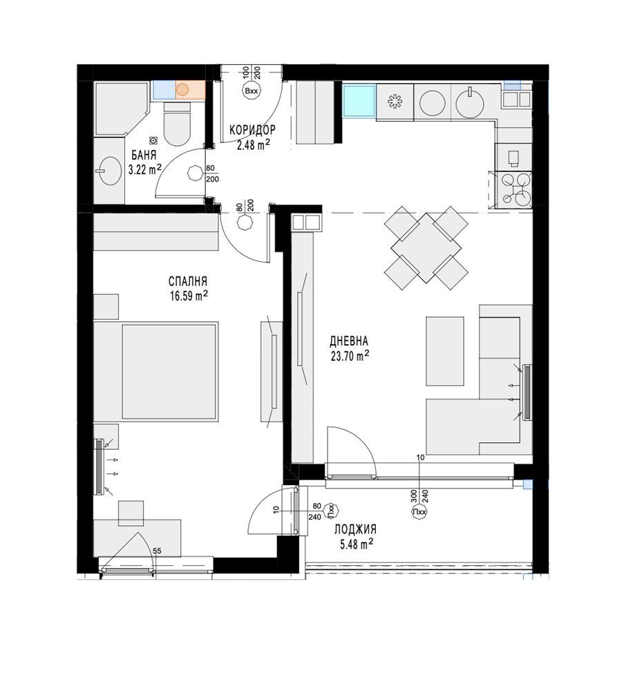 Продава 2-СТАЕН, гр. София, Славия