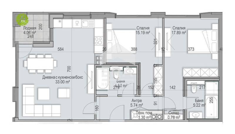 Te koop  2 slaapkamers Sofia , Krastova vada , 123 m² | 75272205 - afbeelding [10]