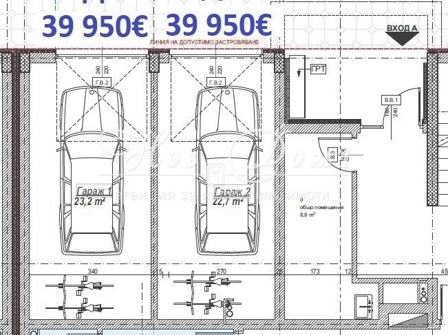 À venda  Гараж, Паркомясто Sofia , Vitocha , 27 m² | 76019014 - imagem [2]