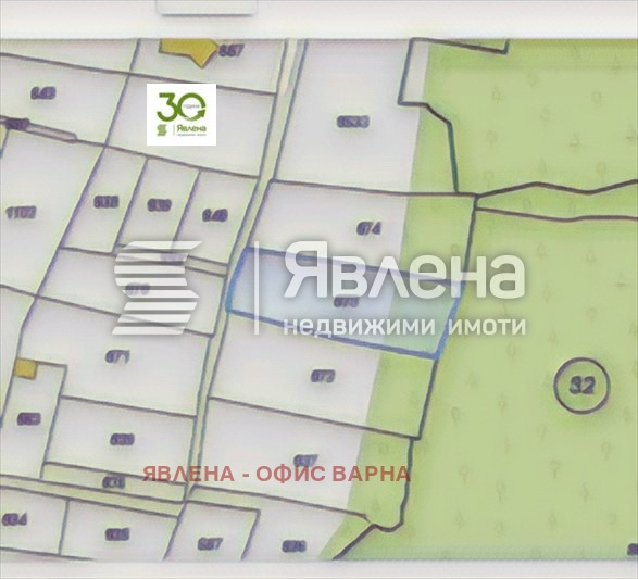 Til salg  Grund Varna , Zvezditsa , 1610 kvm | 38676798