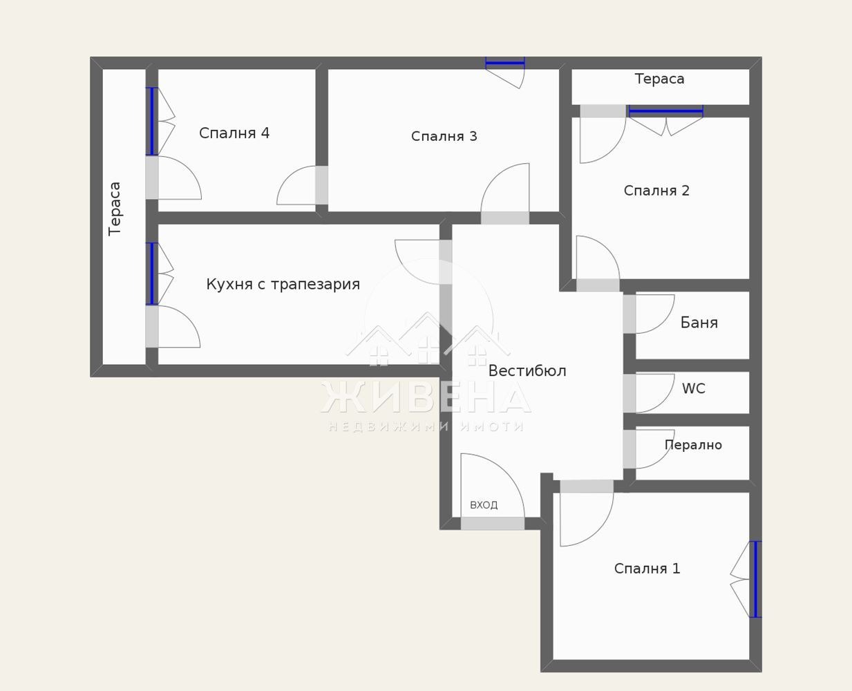 Продава 4-СТАЕН, гр. Варна, Възраждане 2, снимка 8 - Апартаменти - 47138952