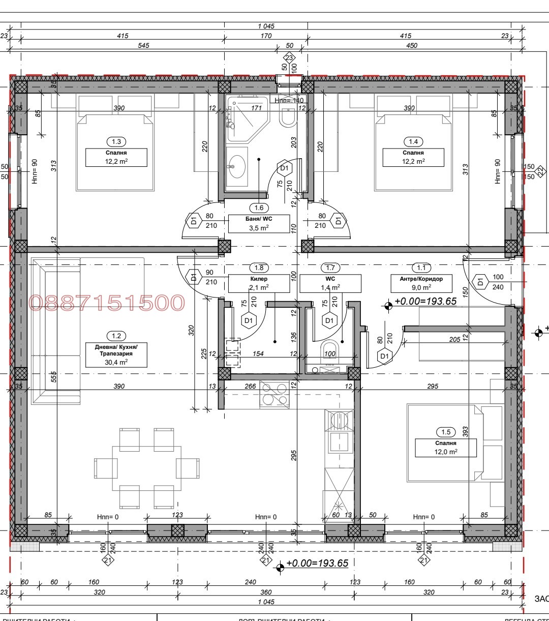 Продава КЪЩА, с. Приселци, област Варна, снимка 7 - Къщи - 53727552
