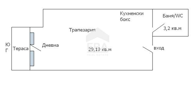 Продава 1-СТАЕН, гр. Варна, Бриз, снимка 8 - Aпартаменти - 49388352