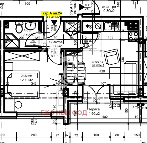 Продава  2-стаен град Пловдив , Христо Смирненски , 53 кв.м | 76096319