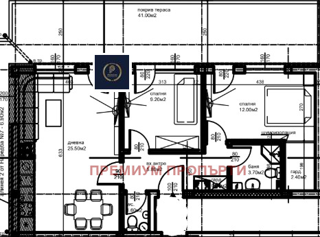 Продава 3-СТАЕН, гр. Пловдив, Кючук Париж, снимка 2 - Aпартаменти - 49175642