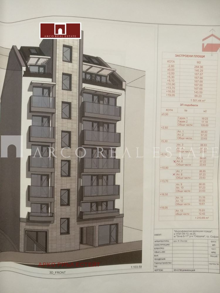 Продаја  Гараж, Паркомясто Софија , Банишора , 20 м2 | 37989344