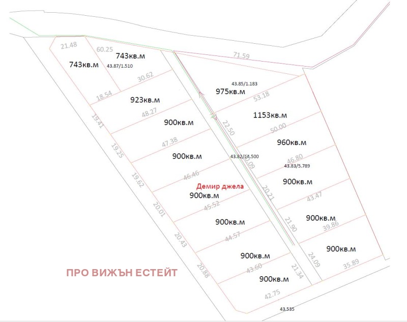 For Sale  Plot region Varna , Benkovski , 743 sq.m | 95780050 - image [3]